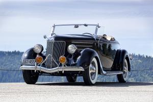 Ford DeLuxe Roadster 1936 года